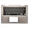 Carcasa superioara palmrest Dell Inspiron 5491 2-in-1, 5482 2-in-1, 5485 2-in-1, model XP85X, silver, US, fara iluminare