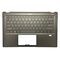 Carcasa superioara palmrest cu tastatura Acer Swift 5 SF514-55GT SF514-55T, model 6B.HX8N8.001, verde, cu iluminare, US