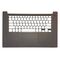 Carcasa superioara palmrest Dell XPS 15 9560, Precision 15 5520, 5530, XPS 15 9570, din fibra de carbon, pentru tastatura cu layout US, fara cititor amprenta