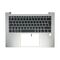 Carcasa superioara si tastatura originala HP EliteBook 845 G9, layout italienesc, cu iluminare, varianta cu slot fara fingerprint reader
