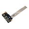 Placa auxiliara cu porturi USB, ethernet si audio HP ProBook 450 G4, 455 G4, 470 G4, model DA0X83TB6F0