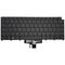 Tastatura compatibila Dell Latitude 9440 2-in-1, 9450 2-in-1, layout US, gri inchis, cu iluminare