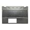 Carcasa superioara cu tastatura HP Pavilion X360 15-CR, 15T-CR, TPN-W132, layout US, gri inchis cu auriu, model L12731-001