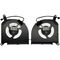 Set coolere ventilatoare compatibile Gigabyte AORUS 15G, 15P, 17G, 12V 1A, grosime 7mm