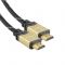Cablu premium HDMI - HDMI, High Speed Gold, 1.3m